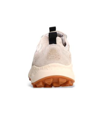 Flower Mountain Sneakers Yamano3 in pelle beige