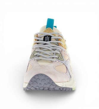 Flower Mountain Baskets en cuir Wave multicolores