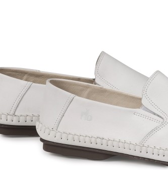 Fluchos Lderloafers 612 Natu vit