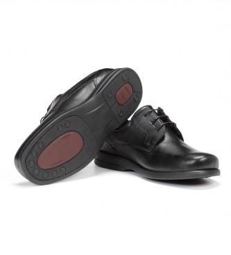 Fluchos Chaussures en cuir Profession noir