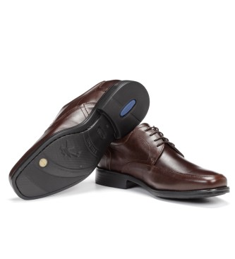 Fluchos Leather shoes 7995_Mall_Café Medium Brown