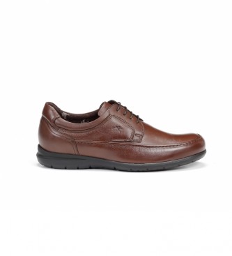 Fluchos Leather shoes 8498_brown bird