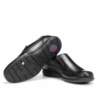 Fluchos Leather shoes 8499 Black bird