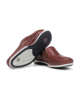 Fluchos Catamaran Leren Schoenen 8565 bruin