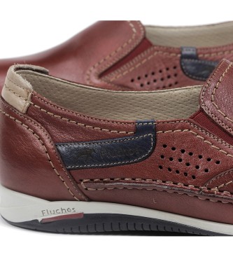 Fluchos Catamaran Leren Schoenen 8565 bruin