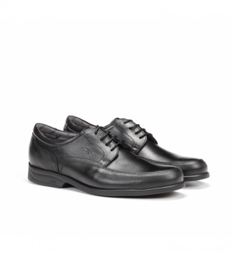 Fluchos Maitre black leather shoes