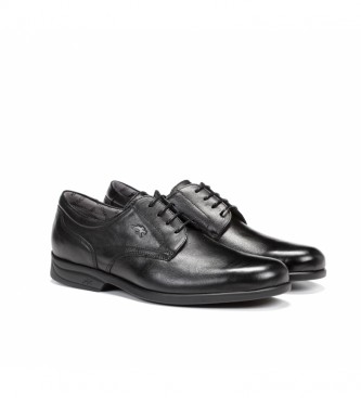 Fluchos Maitre black leather shoes