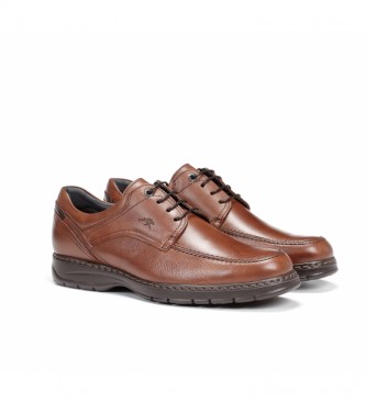 Fluchos Zapatos de piel Crono 9142 Salvate marrón