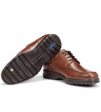 Fluchos Zapatos de piel Crono 9142 Salvate marrón