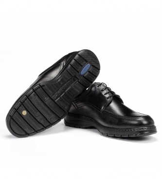 Fluchos Zapatos de piel Crono 9142 Salvate negro