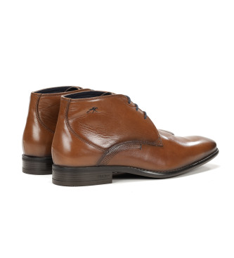 Fluchos Leren enkellaars Alex 9205 bruin