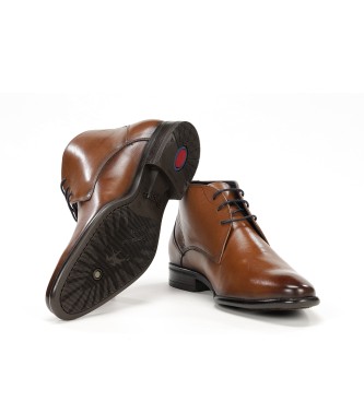 Fluchos Leren enkellaars Alex 9205 bruin