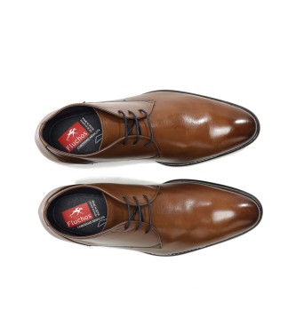 Fluchos Leren enkellaars Alex 9205 bruin