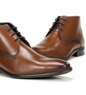 Fluchos Leren enkellaars Alex 9205 bruin