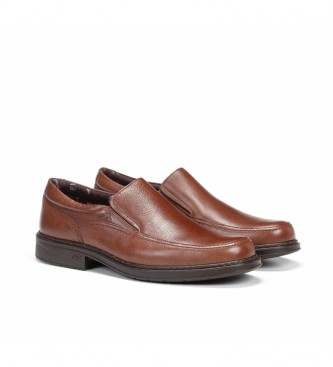 Fluchos Zapatos de piel Clipper 9578 Cidacos marrón