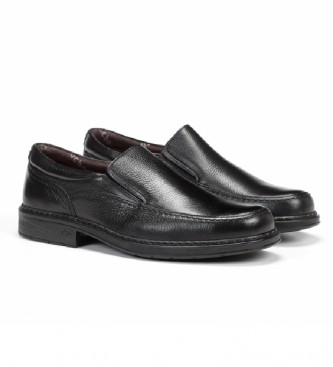 Fluchos Sapatos de couro Clipper 9578 Cidacos preto