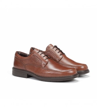 Fluchos Zapatos de piel Clipper 9579 marrón
