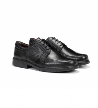 Fluchos Zapatos de piel Clipper 9579 negro