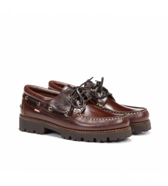 Fluchos Zapatos de piel Richfield F0046 marrón