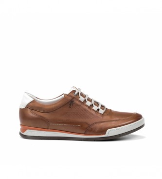 Fluchos Sapatos de couro Etna F0146 castanho