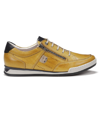 Fluchos Leather trainers F0148 Yellow