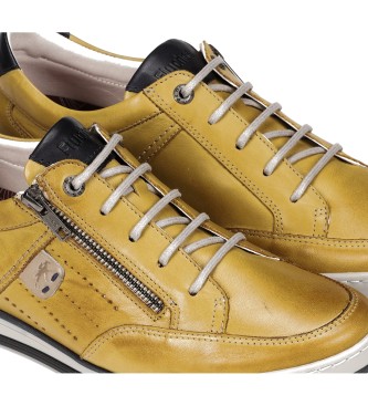 Fluchos Leather trainers F0148 Yellow