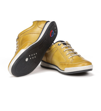 Fluchos Leather trainers F0148 Yellow