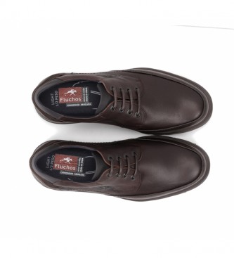 Fluchos Leather shoes Celtic F0248 Brown