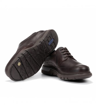 Fluchos Sapatos de couro Celtic F0248 Castanho