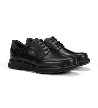 Fluchos Usnjeni čevlji Celtic F0248 black