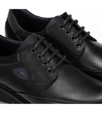 Fluchos Leather shoes Celtic F0248 black
