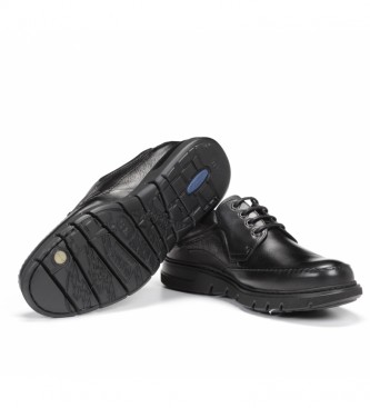 Fluchos Keltische leren schoenen F0248 zwart