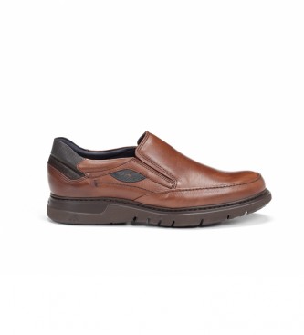 Fluchos Celtic leather shoes F0249 brown