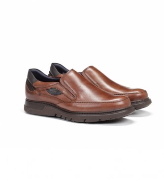 Fluchos Celtic leather shoes F0249 brown