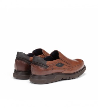 Fluchos Sapatos de couro celta F0249 castanho
