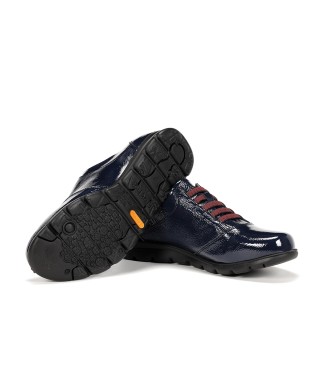 Fluchos Leather Sneakers Susan F0354 navy