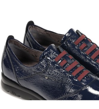 Fluchos Leather Sneakers Susan F0354 navy