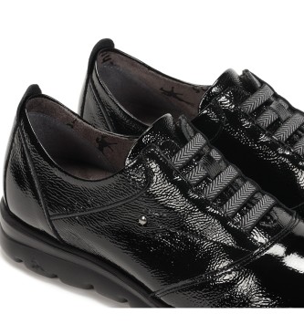 Fluchos Sapatos de couro Susan F0354 preto