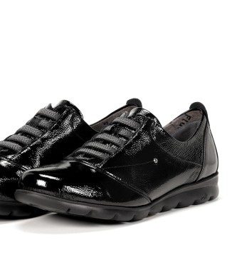 Fluchos Sapatos de couro Susan F0354 preto