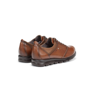 Fluchos Leather Sneakers Susan F0354 brown
