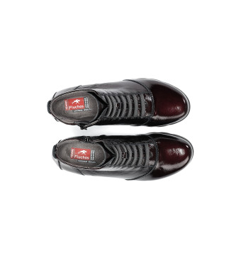 Fluchos Bottines en cuir Susan F0356 burgundy