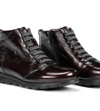 Fluchos Bottines en cuir Susan F0356 burgundy