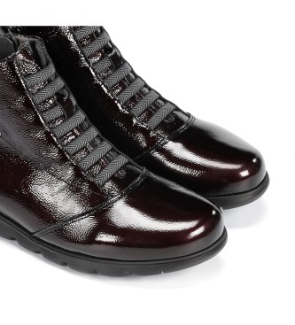 Fluchos Bottines en cuir Susan F0356 burgundy
