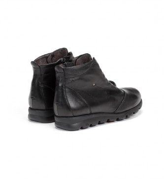 Fluchos Leather ankle boots F0356_SUGA_2NEG Black