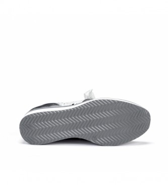 Fluchos Tênis de couro F0429 branco -Cunha de altura: 5 cm