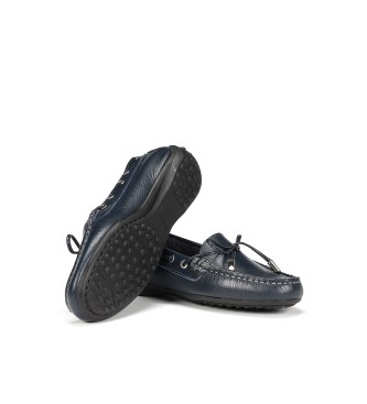 Fluchos Bruni Leather Loafers marinha
