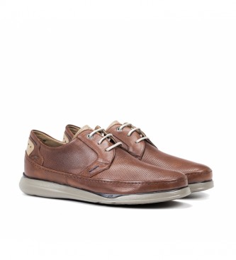 Fluchos Zapatos de piel Jone F0460 marrón