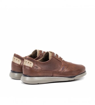 Fluchos Zapatos de piel Jone F0460 marrón