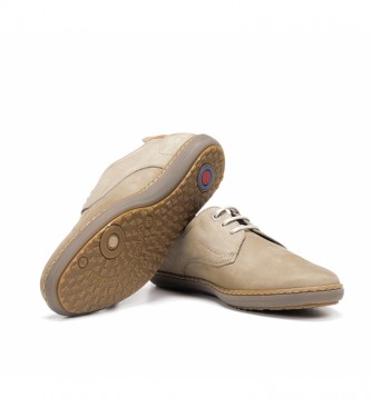 Fluchos Sapatos de couro Timor F0474 bege