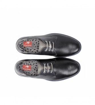 Fluchos Sapatos de couro Timor F0474 Marine
